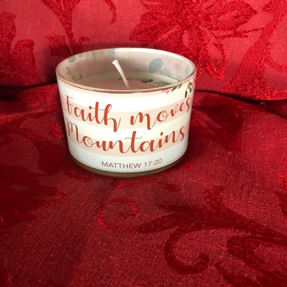 ☀️ 3/$10Scripture sentiment Sun Bleached Woods 3oz Lightly Scented